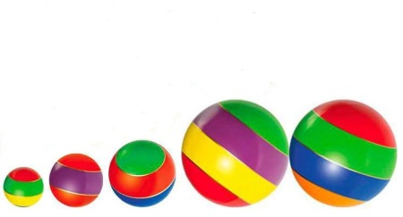 Купить Мячи резиновые (комплект из 5 мячей различного диаметра) в Беслане 