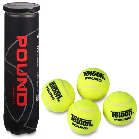 Купить Мяч для большого тенниса Teloon 828Т Р4  (4 шт) в Беслане 