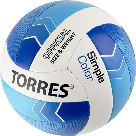 Купить Мяч волейбольный Torres Simple Color любительский р.5 в Беслане 